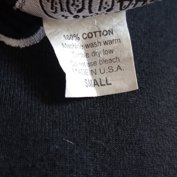 Vintage  Women’s Abstract Fossil Fish Shirt - Picture 6 of 6